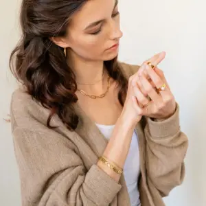 Stainless Steel Paperclip Necklace 10 Hb3e396d6b0fc407893f395d958b5570aQ