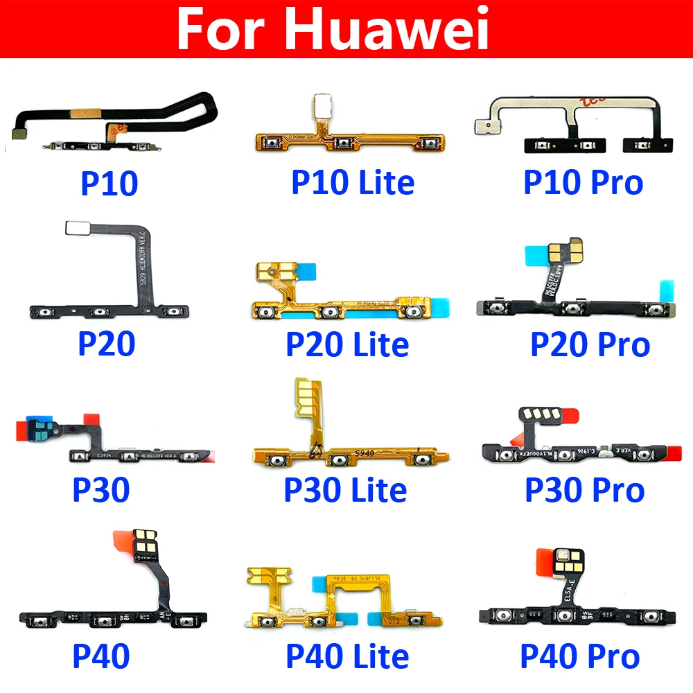 Huawei P8-P40 Lite Power & Volume Flex Cable 1 Huawei P8-P40 Lite Power & Volume Flex Cable
