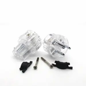 Copper Rhodium-Plated Power Connectors Set 10 Hb45dba93efb94534b9cd8cb4c52d7124L