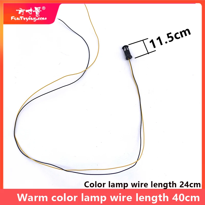 Miniature Garden Lamp Set with Colored LEDs 5 Miniature Garden Lamp Set with Colored LEDs - Image 5