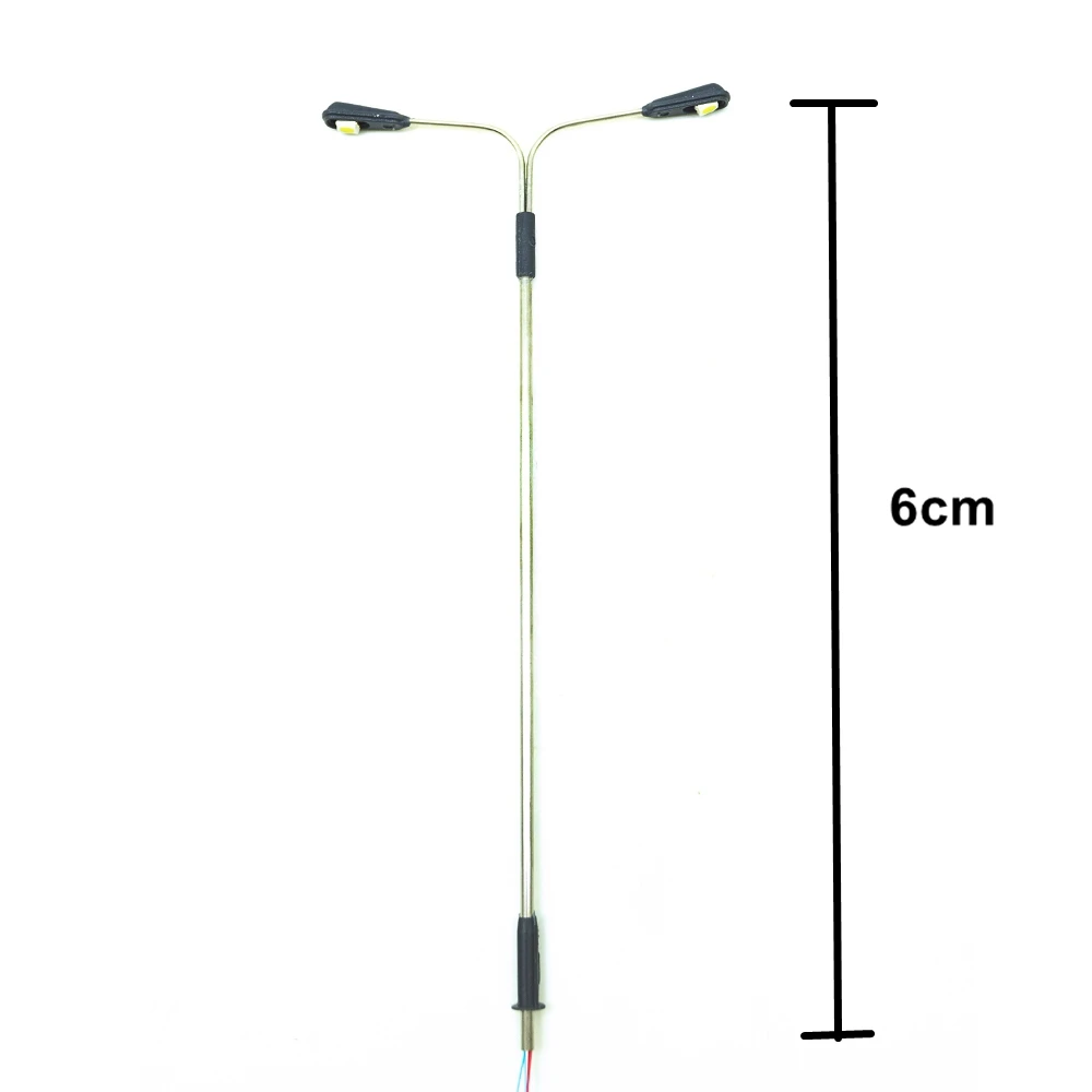 Vintage Copper Model Lampposts Set for Miniature Scenes 10 Vintage Copper Model Lampposts Set for Miniature Scenes - Image 10