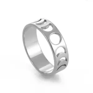 Moon Phase Stainless Steel Ring Model RSS2021062149-S-17 15 Hba4c1c1a37034f50ad75a7409a6d6eaal