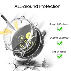 Samsung Galaxy Watch Active/Active 2 TPU Case, 40mm/44mm 11 Hba6dab8bec9e45db83d2f4964060c29cm