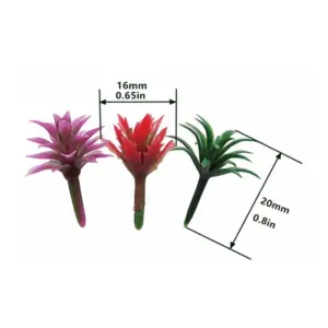Vibrant Miniature Trees and Bushes Set for HO Scale 15 Hbb52d6956bc44dfda50832ae03e07e02t