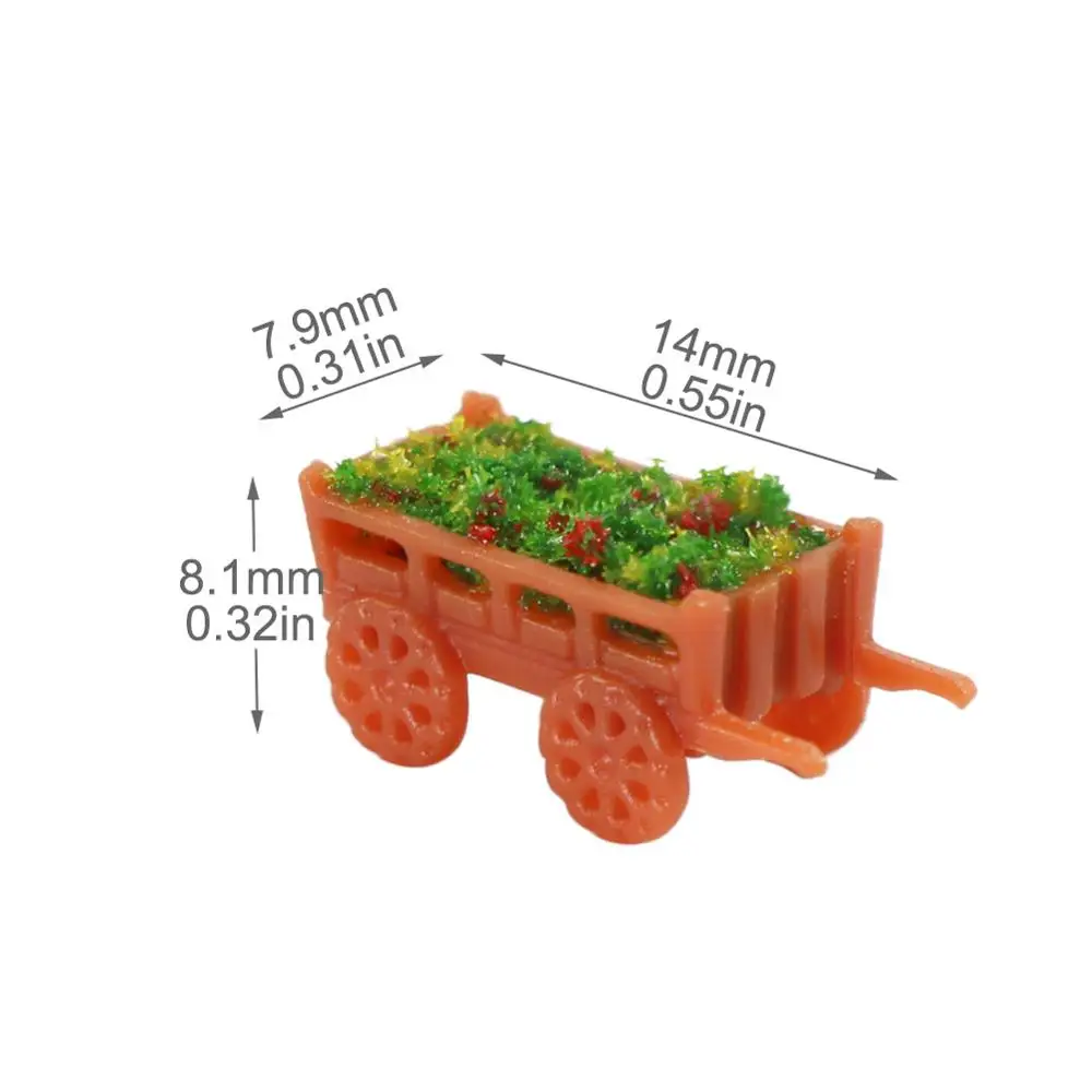 Vibrant N Scale Garden Trailer Set (12 pcs) 3 Vibrant N Scale Garden Trailer Set (12 pcs) - Image 3