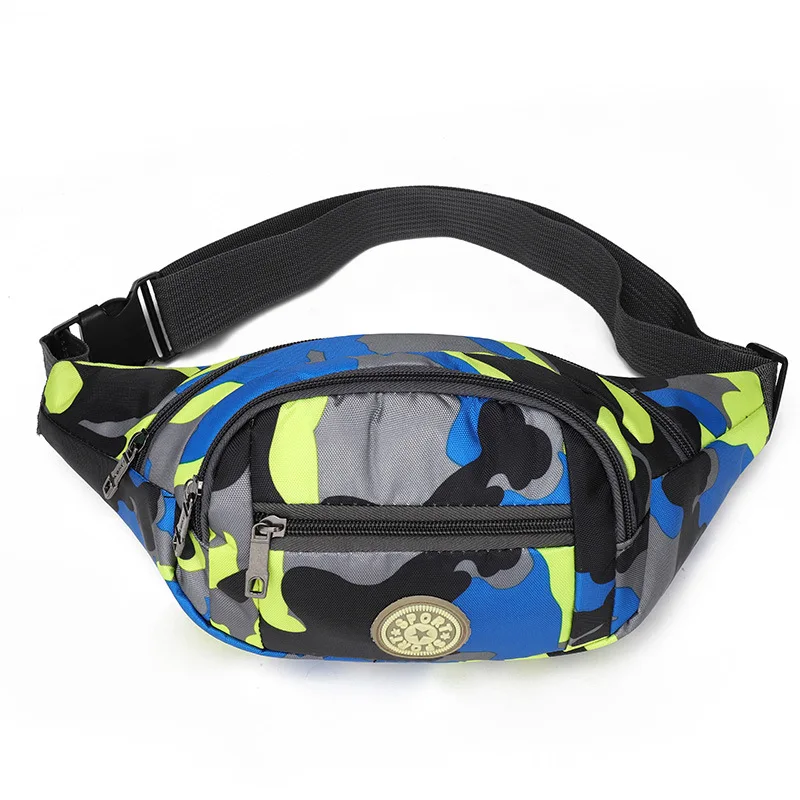 Vibrant Camouflage Waist Bag for Men & Women 8 Vibrant Camouflage Waist Bag for Men & Women - Image 8