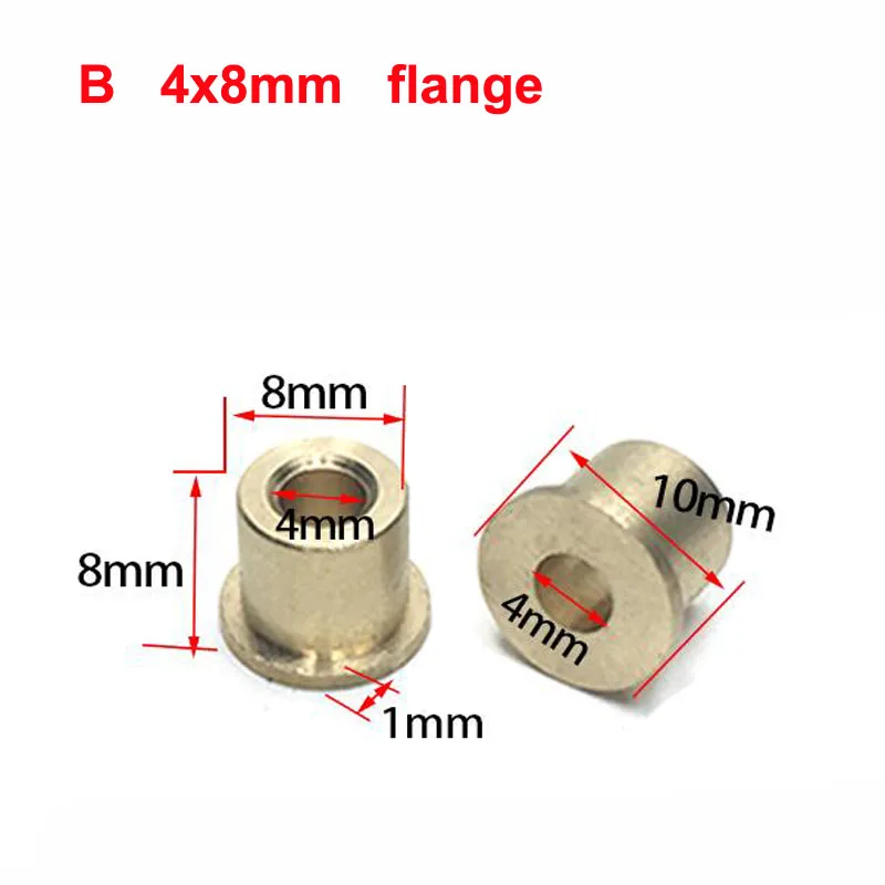 Brass Shaft Bushings Set for RC Models 10 Brass Shaft Bushings Set for RC Models - Image 10