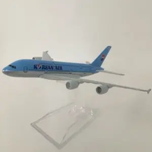 Korean Air Airbus A380 Diecast Model 1:400 Scale 8 Hc25257d65fb94123b0465645ff25b9f74