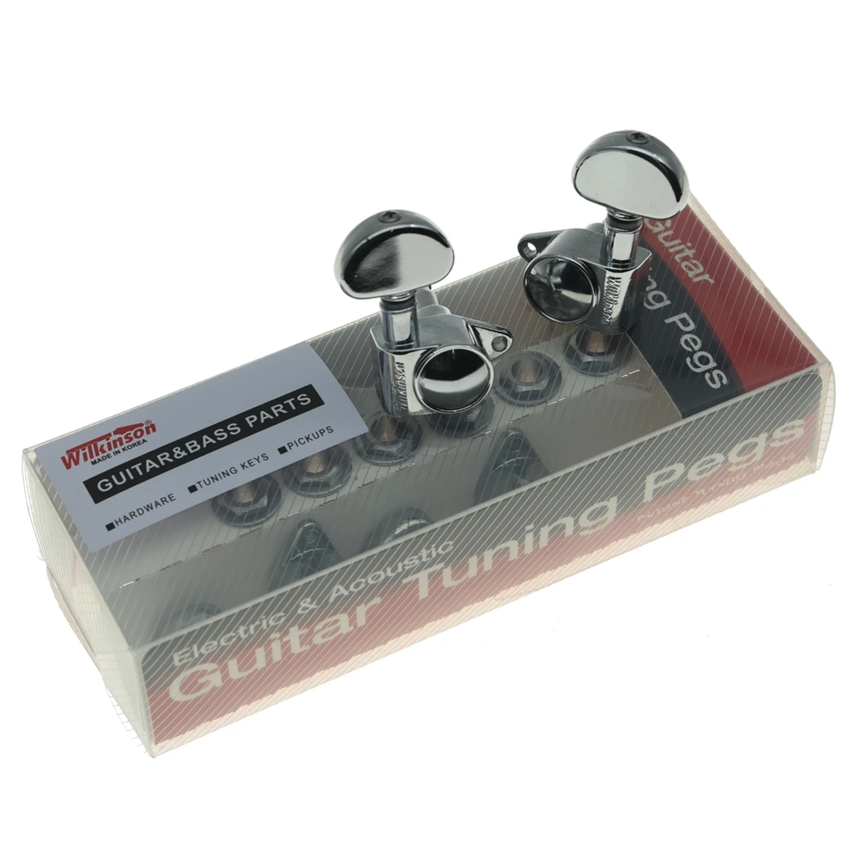 Wilkinson 3x3 ROTO Style Sealed Guitar Tuners 3 Wilkinson 3x3 ROTO Style Sealed Guitar Tuners - Image 3