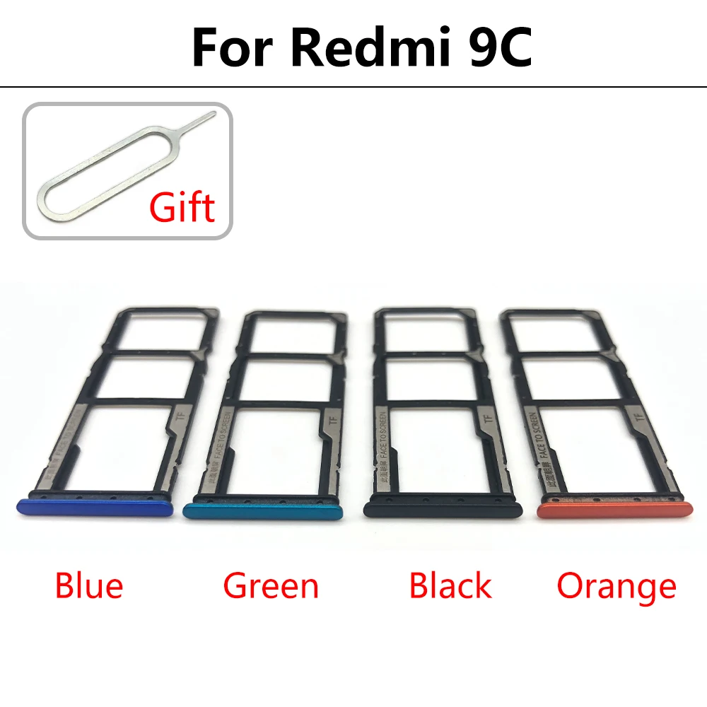 Colorful SIM Card Tray for Xiaomi Redmi 9 Series 1 Colorful SIM Card Tray for Xiaomi Redmi 9 Series