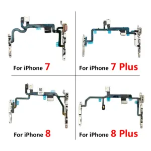 Flex Cable Set for iPhone 7, 8 Plus, X, XR, XS Max 12 Hc52b785f801c452d89db399835a54bd30