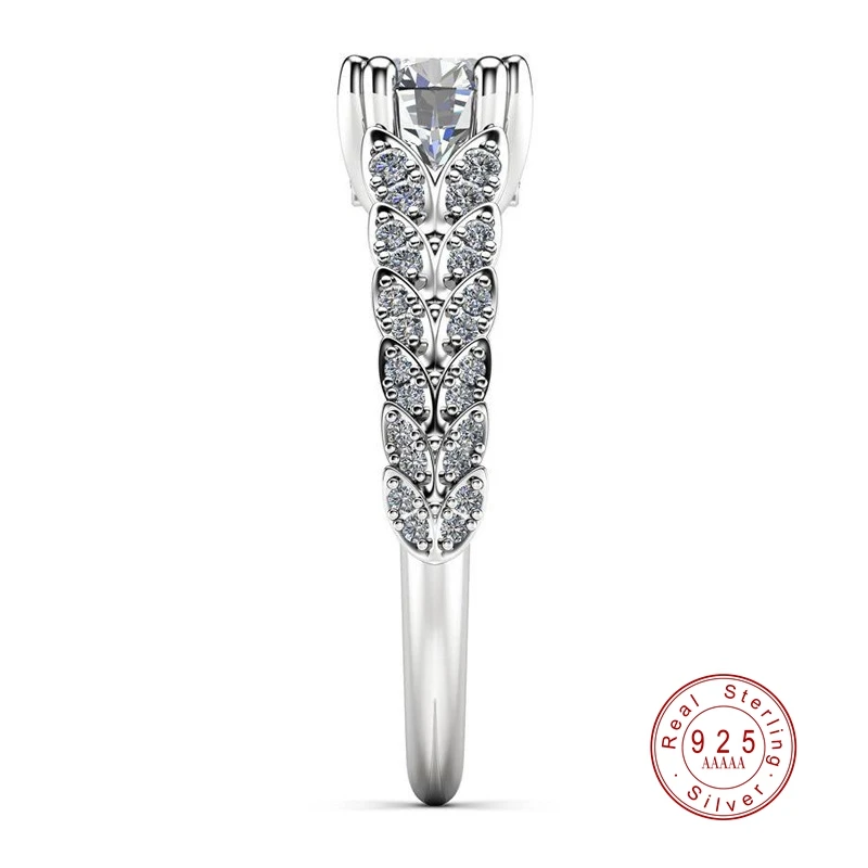 Elegant Silver Ring with AAAA Cubic Zirconia 3 Elegant Silver Ring with AAAA Cubic Zirconia - Image 3