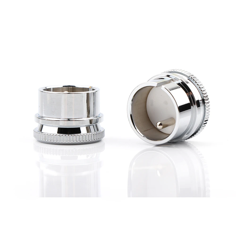 Rhodium Plated Copper XLR Plug Caps Set 9 Rhodium Plated Copper XLR Plug Caps Set - Image 9