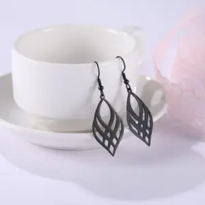 Modern Stainless Steel Drop Earrings with Lattice Design 16 Hc6fac6792dd74b74b3439bbd25aaeef8a