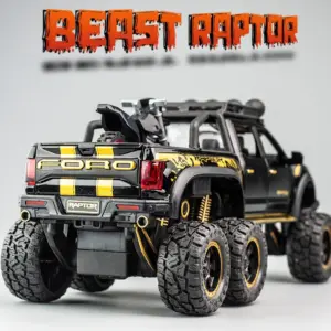 1:28 Ford Raptor F150 Alloy Diecast Model 10 Hc7b1c535b52d403fba8e7da598f6ef842