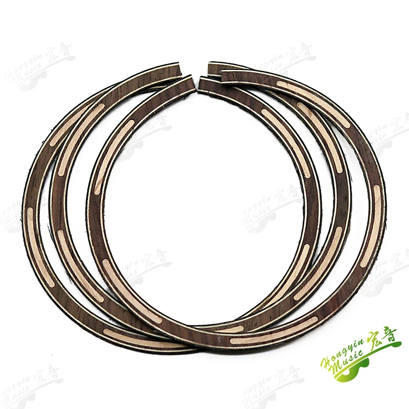 Ukulele Sound Hole Circle with Abalone Mosaic 4 Ukulele Sound Hole Circle with Abalone Mosaic - Image 4