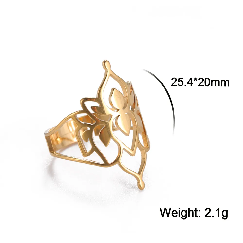 Vintage Floral Filigree Adjustable Ring for Women 9 Vintage Floral Filigree Adjustable Ring for Women - Image 9