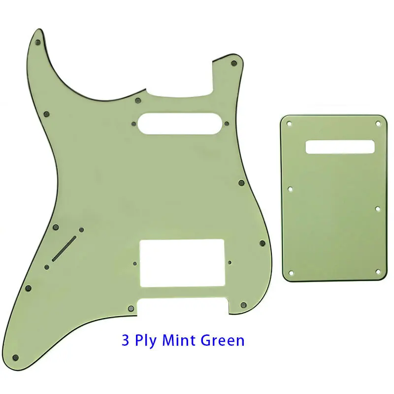 Left-Handed USA 72' Strat Pickguard with Aluminum Shield 3 Left-Handed USA 72' Strat Pickguard with Aluminum Shield - Image 3
