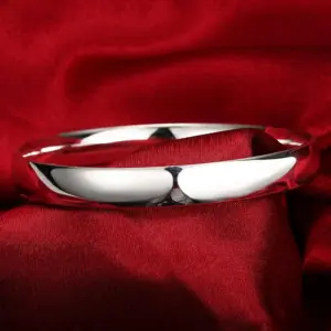 925 Silver Minimalist Bracelet 10mm 7cm Dia 8 Hcad2cee372aa49809a2137dc54dcc3c3J