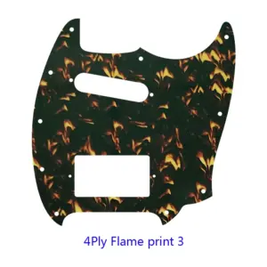 Mustang Guitar Pickguard with Flame Pattern 11 Hcafcb631210d42e2be9607c004830ca9N