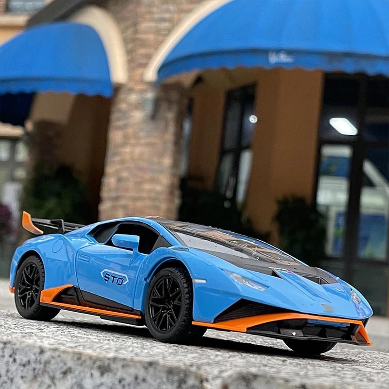 1:24 Lamborghini Huracan STO Diecast Model 7 1:24 Lamborghini Huracan STO Diecast Model - Image 7