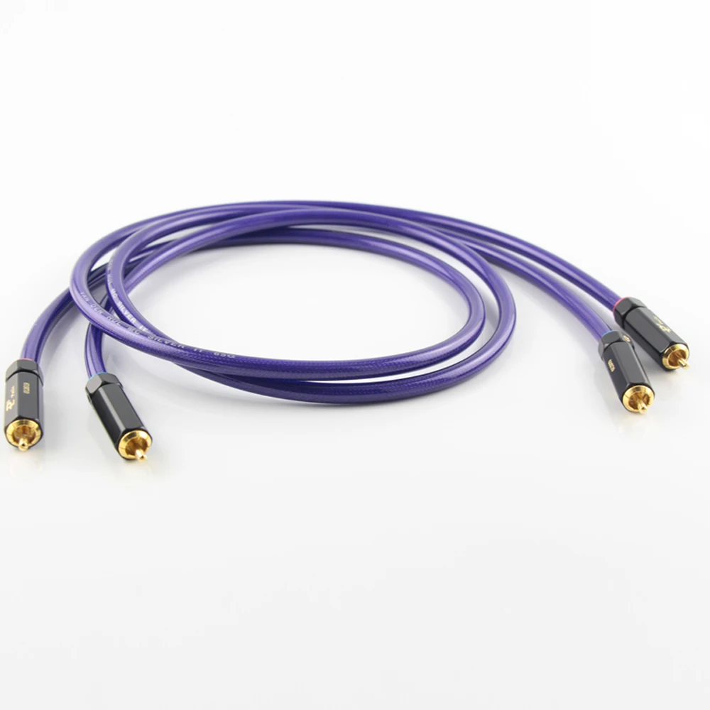 Premium Purple RCA Audio Cable 3m 2 Premium Purple RCA Audio Cable 3m - Image 2