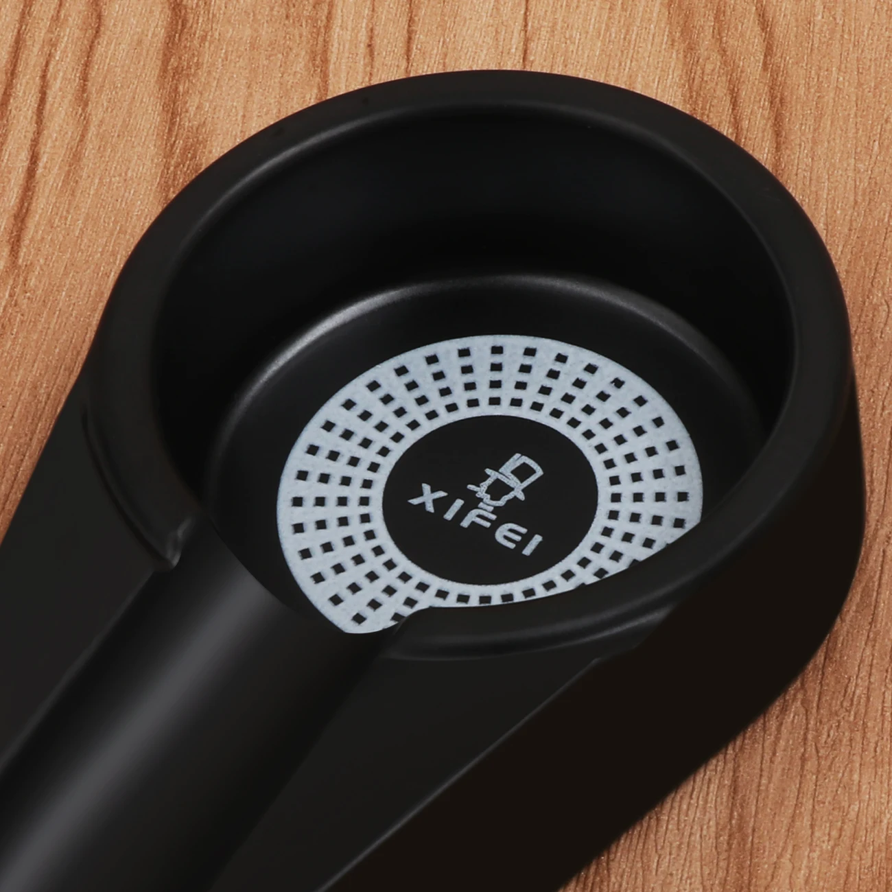 Black Melamine Cigar Ashtray 4.7" x 2.7" x 0.98" 5 Black Melamine Cigar Ashtray 4.7" x 2.7" x 0.98" - Image 5