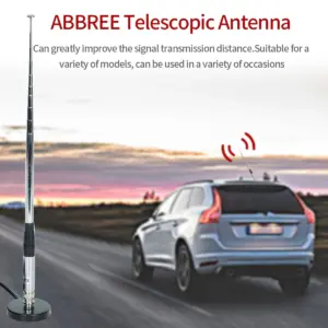 ABBREE 130cm Telescopic CB Radio Antenna 15 Hce6c562b17ce41e19a2a7f9333ef16dbV