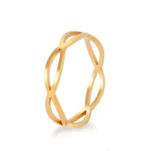 Geometric Hollow Ring for Women 7-13 17 Hcea077a313d8418abaa4380454199935N
