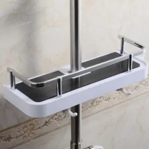 Modern Bathroom Pole Shelf with Adjustable Tray 7 Hcf82ec8c39b4482db182df00a3b111975