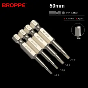 Magnetic Triangle Bits Set - 4 Pieces