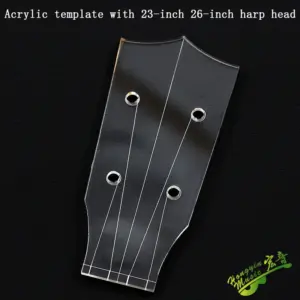 Clear Acrylic Ukulele Head Template for Precision 10 Hd05be80f27e14832b8105b64f515819f1