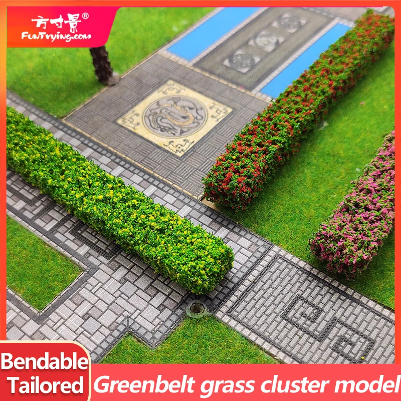 Miniature Shrub Landscape Foliage Set in 4 Colors 3 Miniature Shrub Landscape Foliage Set in 4 Colors - Image 3