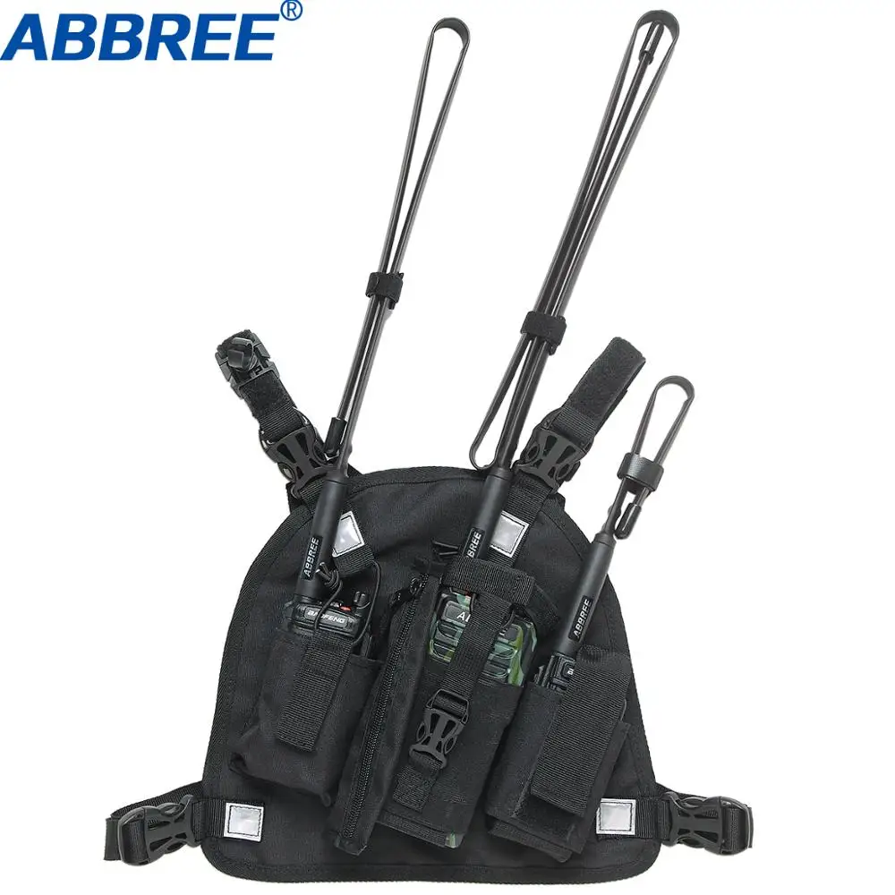 Black Radio Shoulder Holster for Baofeng Radios 3 Black Radio Shoulder Holster for Baofeng Radios - Image 3