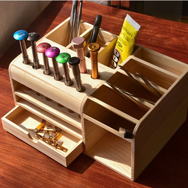 Wooden Storage Box for Repair Tools 6 Wooden Storage Box for Repair Tools - Image 6
