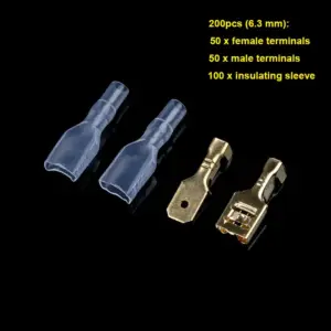 200-Piece Waterproof Wire Connector Set for Electronics 18 Hd62c939a0c094421ad24ab3e25cbf0a4n