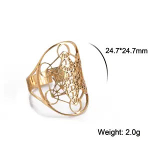 Sacred Geometry Metatron Cube Adjustable Ring 17 Hd761cd03475f4384b1ea912fde9cfdf0N