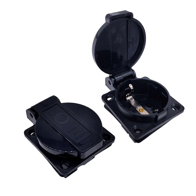 Industrial Waterproof EU Socket IP66 16A 250VAC 5 Industrial Waterproof EU Socket IP66 16A 250VAC - Image 5