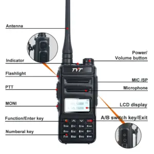 TYT TH-UV88 Dual-Band Walkie Talkie 5W, 200 Channels 8 Hdc500454e89949a4b11b148c09264bbaA