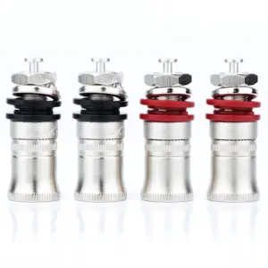 High-End Brass Speaker Binding Post in Gold and Rhodium 9 Hdca94e8b80694fabaccc47576f0b30deb