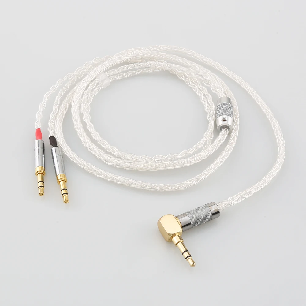 Premium Silver Audio Cable with Multiple Connectors 2 Premium Silver Audio Cable with Multiple Connectors - Image 2