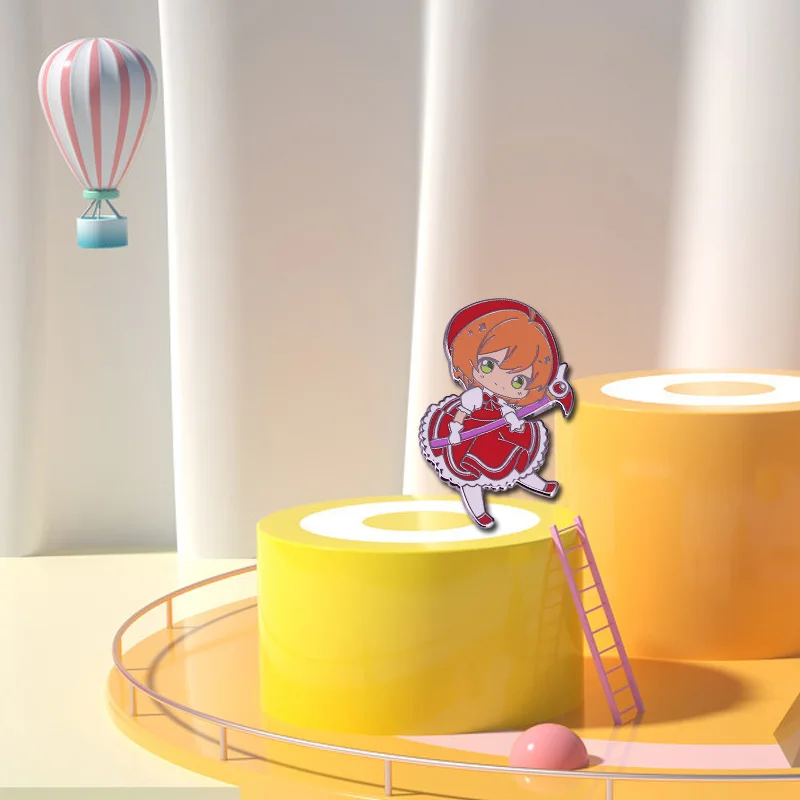 Card Captor Sakura Enamel Brooch 30mm 3 Card Captor Sakura Enamel Brooch 30mm - Image 3