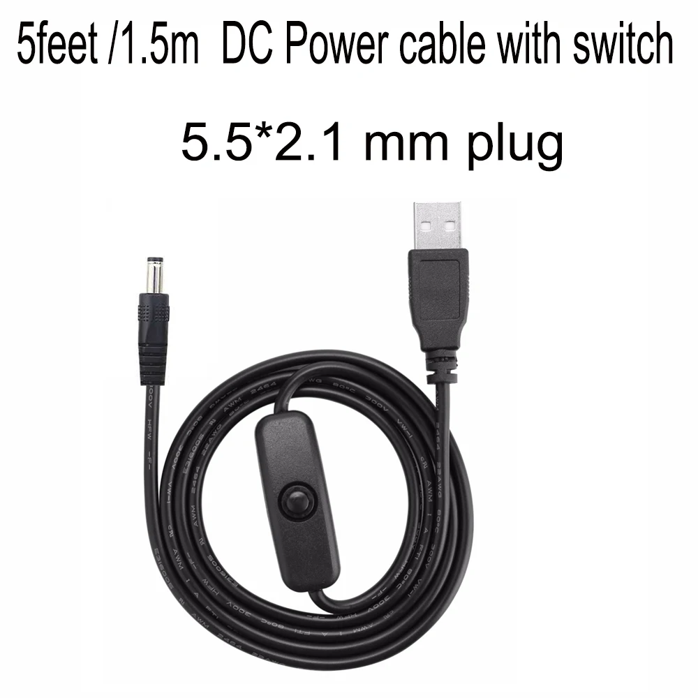 Black Power Cable with Switch 1.5m 5 Black Power Cable with Switch 1.5m - Image 5