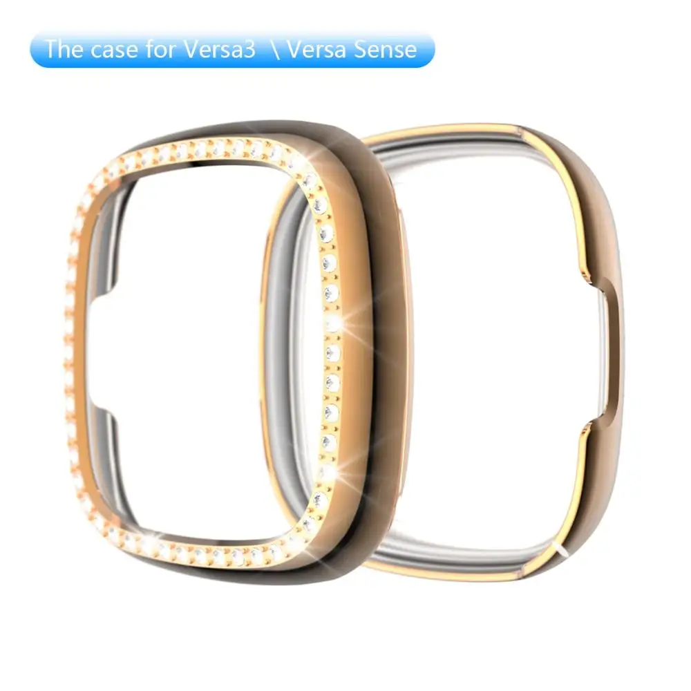 Diamond Bumper Case for Fitbit Versa 3 & Sense 8 Diamond Bumper Case for Fitbit Versa 3 & Sense - Image 8
