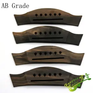Ebony Acoustic Guitar Bridge 165mm Length 12 He16664f1c25341c6b3126da8999401ed0