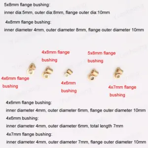 Brass Shaft Bushings Set for RC Models 13 He1e28e2a37df450785bbceb346595ddaN