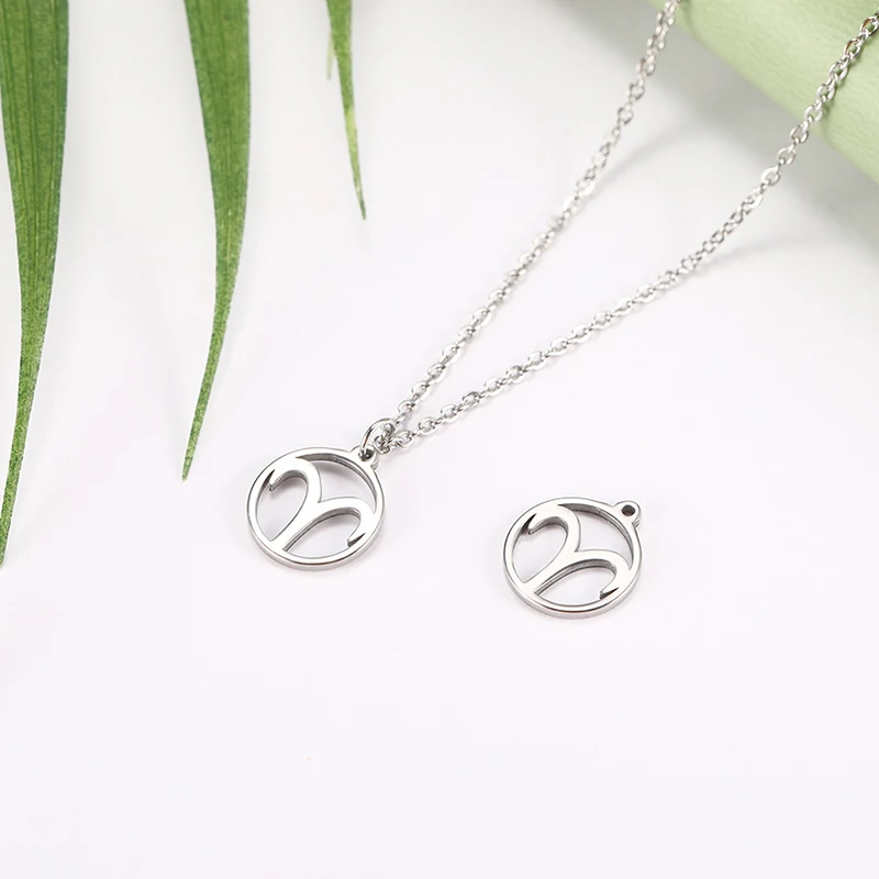 Zodiac Stainless Steel Charm Collection 3 Zodiac Stainless Steel Charm Collection - Image 3