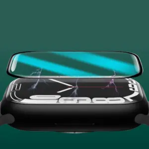 Beizye Tempered Glass Screen Protector for Apple Watch Series 7 41mm & 45mm 8 He267cfd244bf4a78aa53bafb3765ee8e9