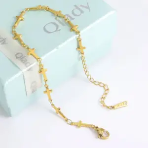 Stainless Steel Cross Bracelet for Women 13 He331127da29c4a0d917d2c35809878deV