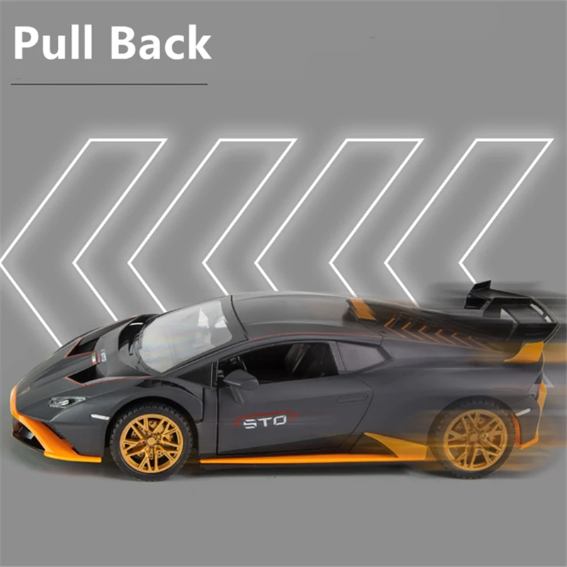 1:24 Lamborghini Huracan STO Diecast Model 6 1:24 Lamborghini Huracan STO Diecast Model - Image 6